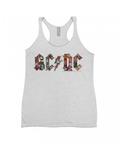 AC/DC Ladies' Tank Top | Industrial Logo Shirt $9.26 Shirts