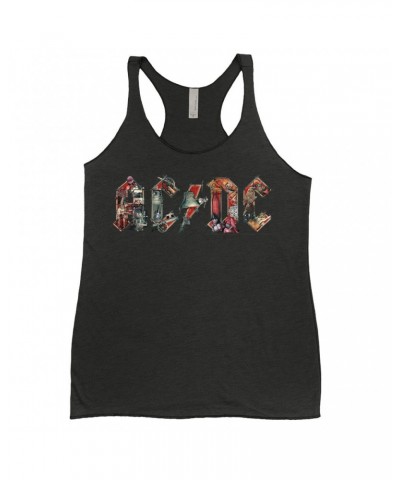 AC/DC Ladies' Tank Top | Industrial Logo Shirt $9.26 Shirts