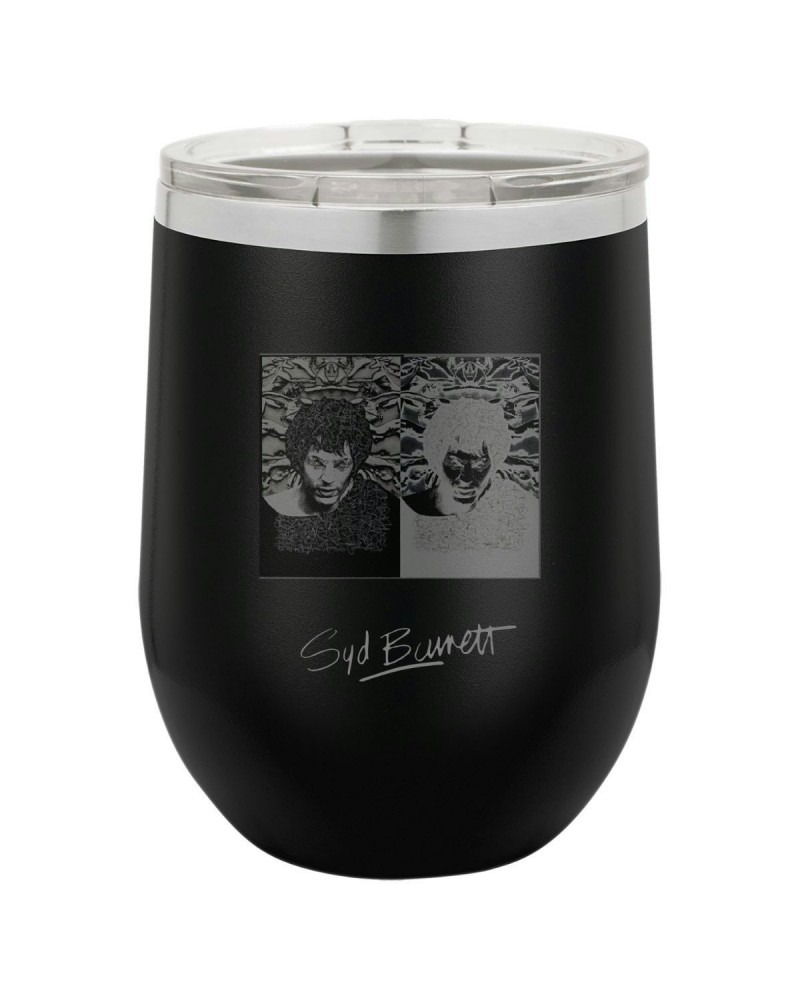 Syd Barrett Two Sides Polar Camel Stemless Wine Glass $26.40 Drinkware