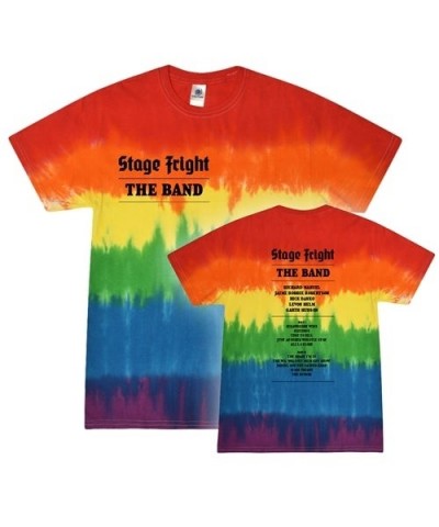 The Band Stage Fright 50th Anniversary Double-Sided Tie-Dye T-Shirt $11.90 Shirts