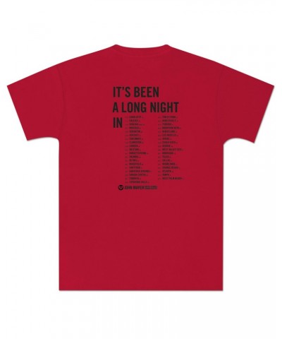 John Mayer "It's Been A Long Night In..." Tour Shirt $14.10 Shirts