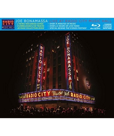 Joe Bonamassa LIVE AT RADIO CITY MUSIC HALL Blu-ray $6.10 Videos