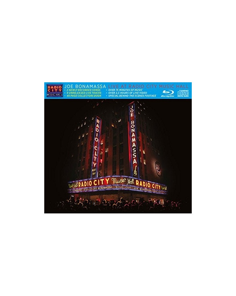 Joe Bonamassa LIVE AT RADIO CITY MUSIC HALL Blu-ray $6.10 Videos