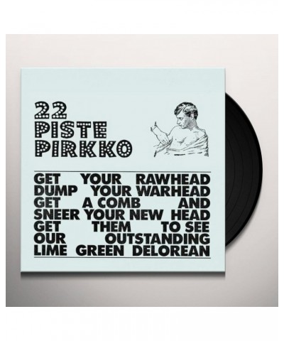 22 Pistepirkko Lime Green Delorean Vinyl Record $17.63 Vinyl