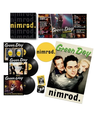 Green Day Nimrod Vinyl Record $71.25 Vinyl