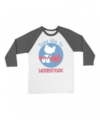 Woodstock 3/4 Sleeve Baseball Tee | Take Me to Retro Shirt $13.78 Shirts