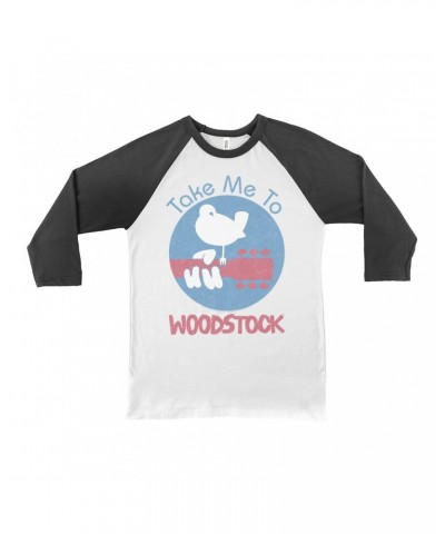 Woodstock 3/4 Sleeve Baseball Tee | Take Me to Retro Shirt $13.78 Shirts