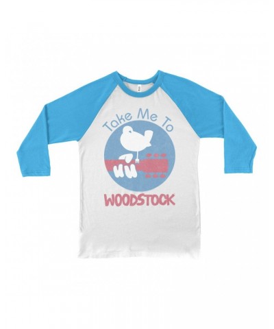 Woodstock 3/4 Sleeve Baseball Tee | Take Me to Retro Shirt $13.78 Shirts