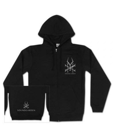 Soundgarden Symbols Zip Hoodie $19.24 Sweatshirts