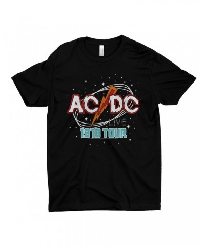 AC/DC T-Shirt | Red Universe 1978 Tour Design Shirt $10.73 Shirts