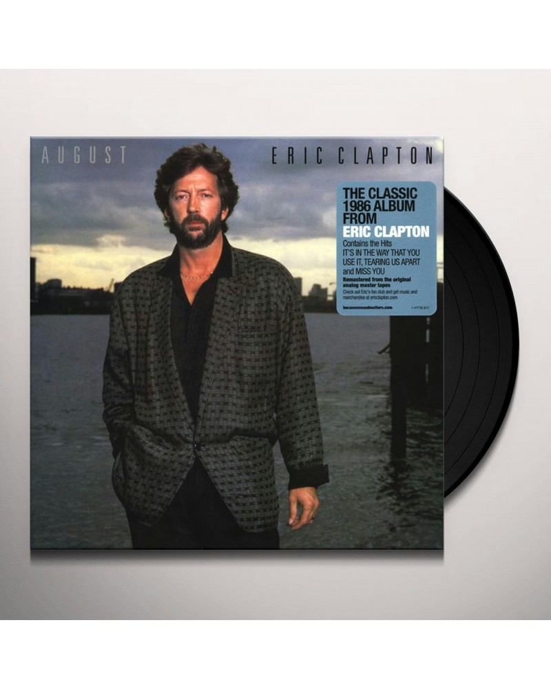 Eric Clapton August Vinyl Record $9.84 Vinyl