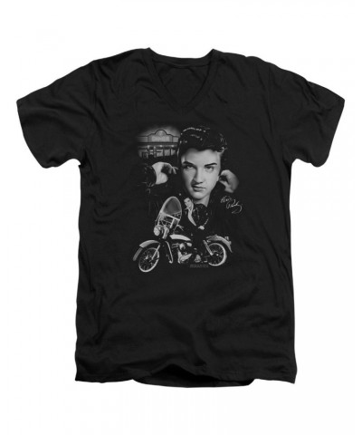 Elvis Presley T Shirt (Slim Fit) | THE KING RIDES AGAIN Slim-fit Tee $5.70 Shirts