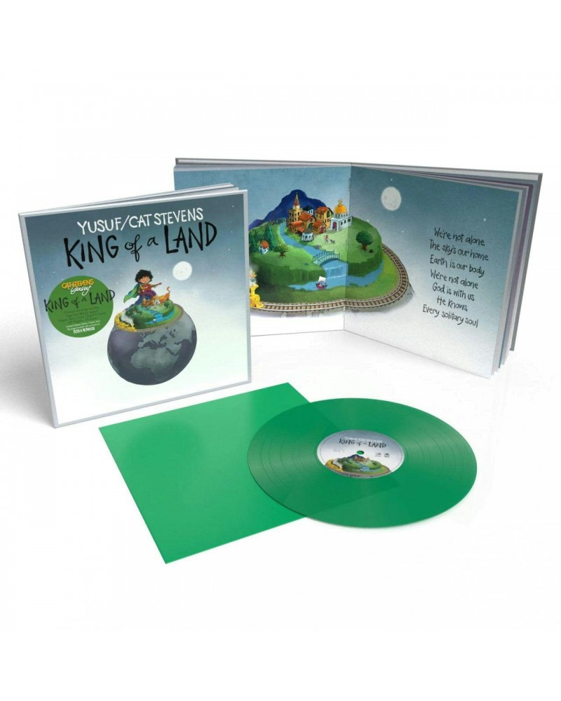 Yusuf / Cat Stevens King OF A Land (Green) Vinyl Record $10.07 Vinyl