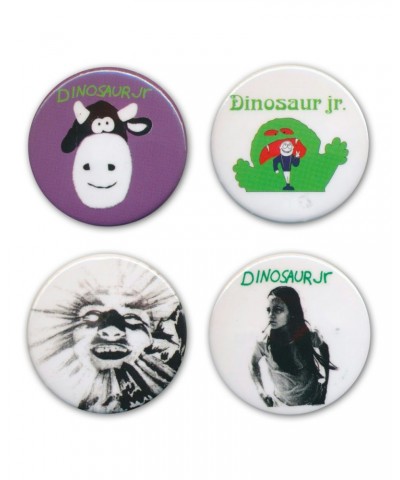 Dinosaur Jr. 4 Button Pack $2.25 Accessories