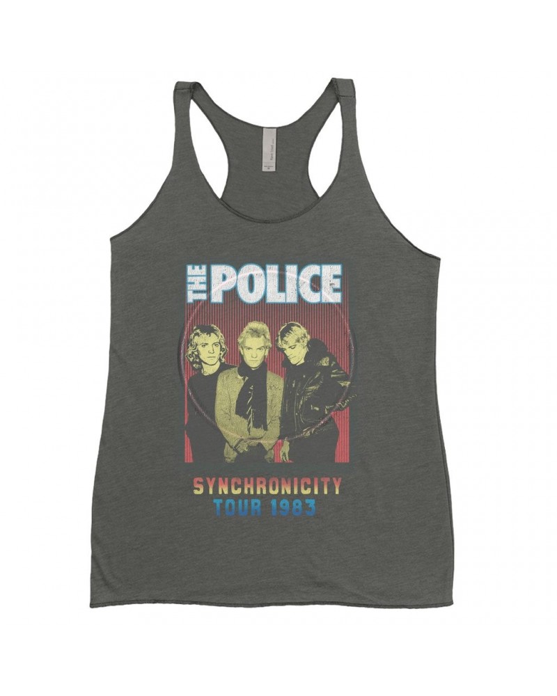 The Police Ladies' Tank Top | Synchronicity Tour 1983 Shirt $10.42 Shirts