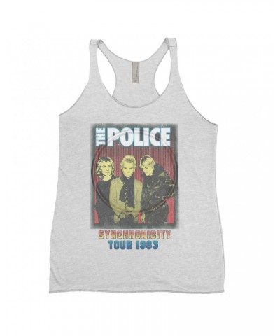 The Police Ladies' Tank Top | Synchronicity Tour 1983 Shirt $10.42 Shirts