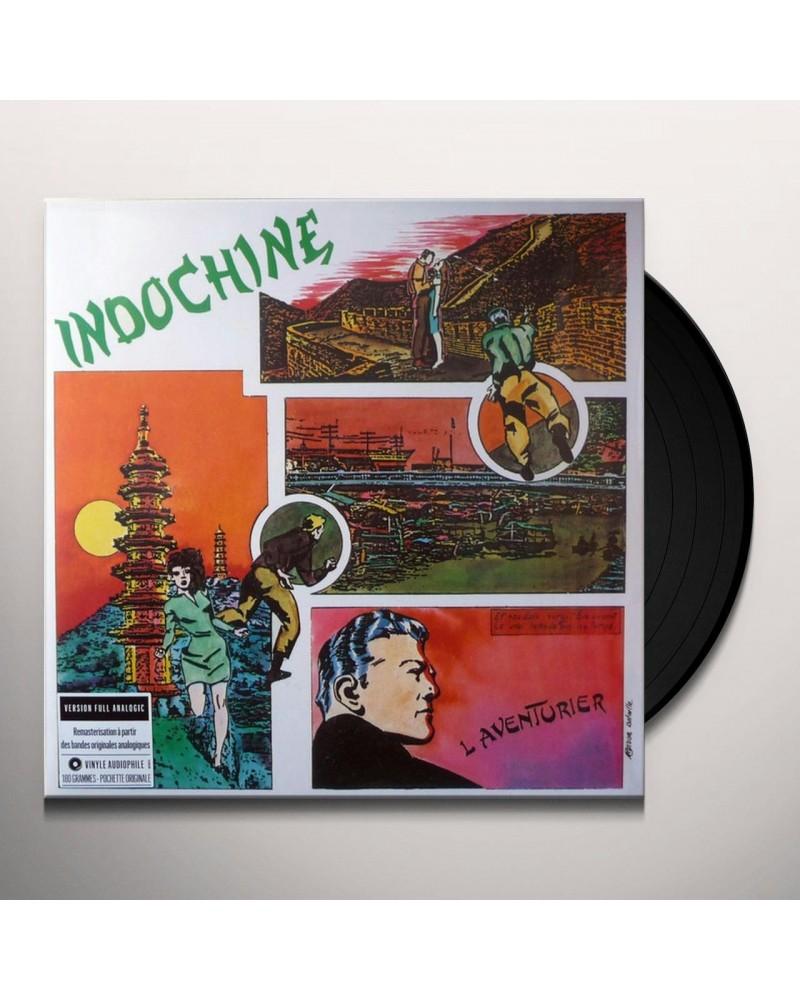 Indochine L'aventurier Vinyl Record $12.90 Vinyl