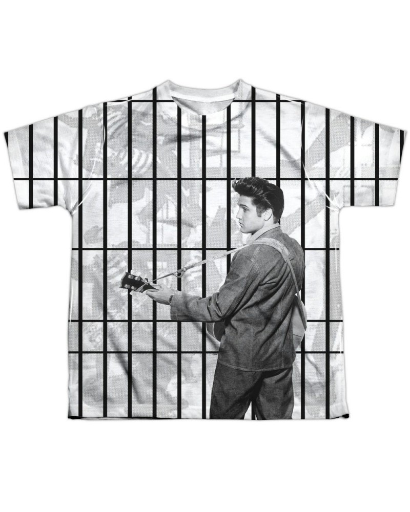 Elvis Presley Youth Shirt | WHOLE CELL BLOCK Sublimated Tee $5.10 Kids