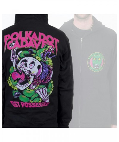 Polkadot Cadaver "Snake" Zip Hoodie $15.30 Sweatshirts