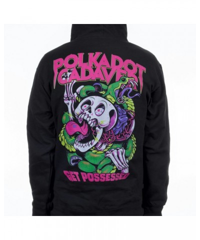 Polkadot Cadaver "Snake" Zip Hoodie $15.30 Sweatshirts