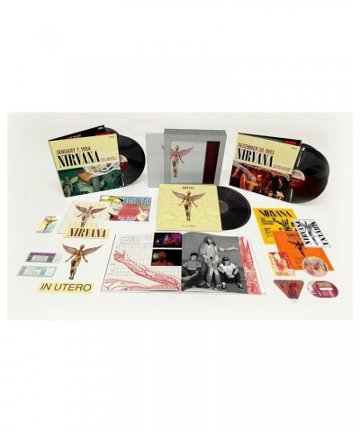 Nirvana In Utero (30th Anniversary) (8LP) Vinyl Record $156.40 Vinyl