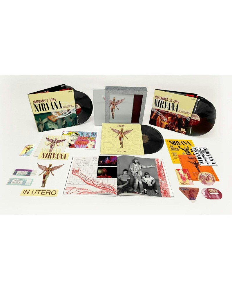 Nirvana In Utero (30th Anniversary) (8LP) Vinyl Record $156.40 Vinyl