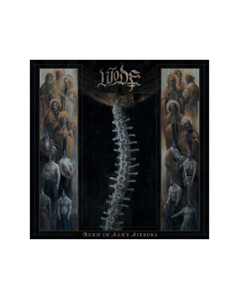 Wode BURN IN MANY MIRRORS (ELECTRIC BLUE/BLACK/SPLATTER VINYL) Vinyl Record $11.25 Vinyl