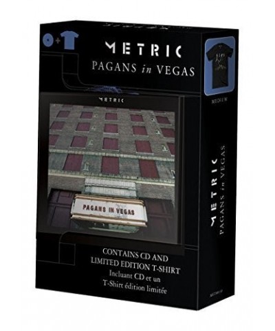 Metric PAGANS IN VEGAS (LTD CD+T SHIRT) CD $15.57 CD