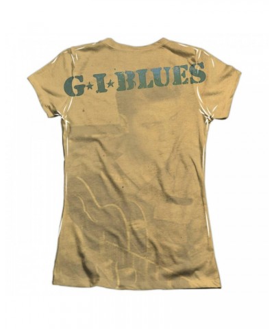 Elvis Presley Junior's Shirt | GI BLUES (FRONT/BACK PRINT) Junior's Tee $11.76 Shirts