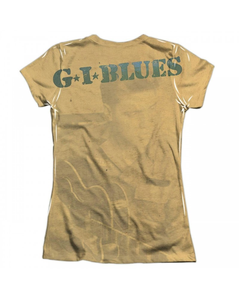 Elvis Presley Junior's Shirt | GI BLUES (FRONT/BACK PRINT) Junior's Tee $11.76 Shirts