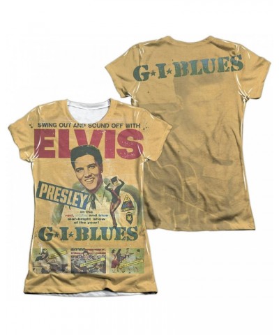 Elvis Presley Junior's Shirt | GI BLUES (FRONT/BACK PRINT) Junior's Tee $11.76 Shirts