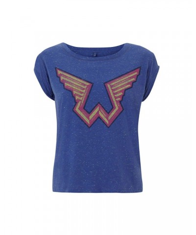 Paul McCartney Vintage Wings Logo Women's Tee $14.08 Shirts