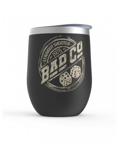 Bad Company Wine Tumbler | Straight Shooter 1975 Distressed Stemless Wine Tumbler $7.34 Drinkware