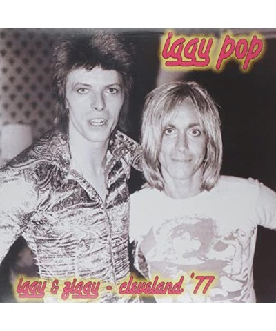 Iggy Pop Iggy & Ziggy: Cleveland 77 Vinyl Record $6.00 Vinyl