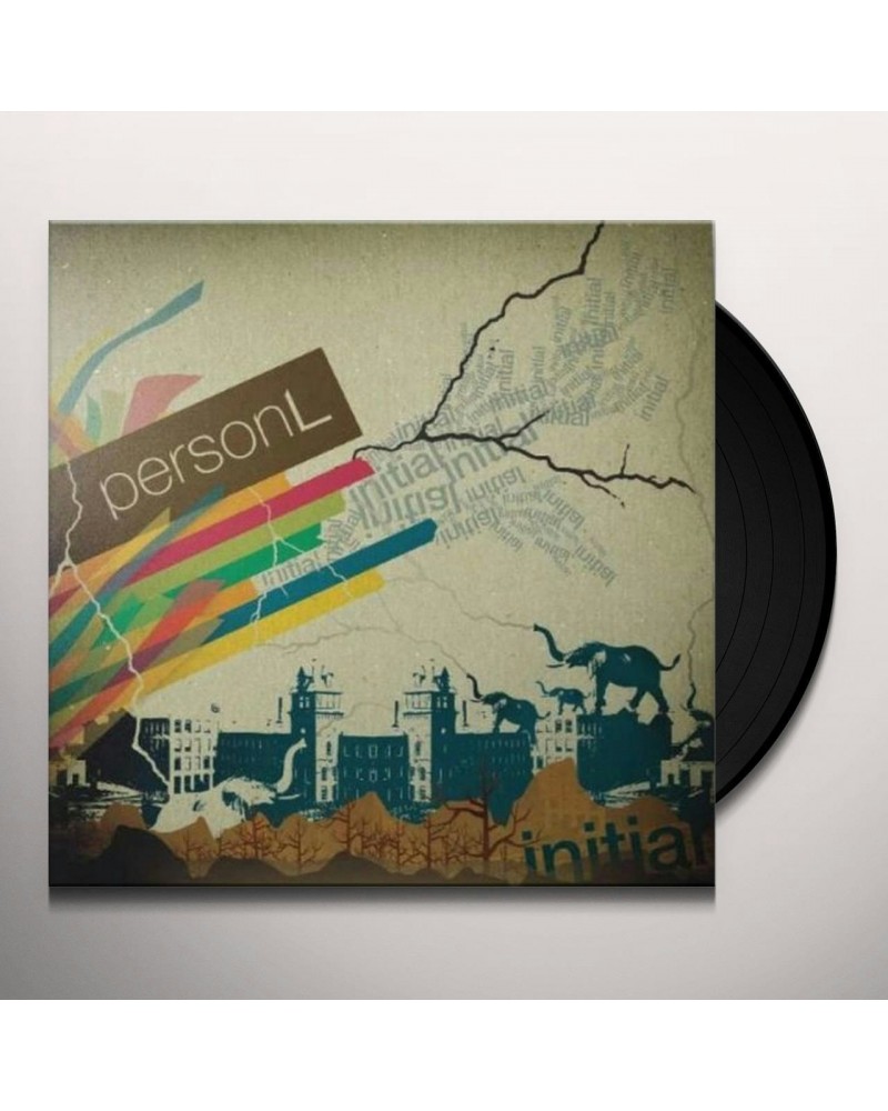 Person L Initial Vinyl Record $14.25 Vinyl