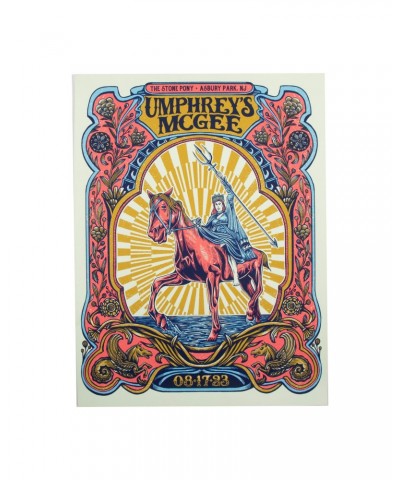 Umphrey's McGee Asbury Park NJ 2023 Poster by Dylan Fant $18.00 Decor