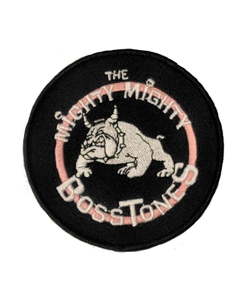 Mighty Mighty Bosstones Round Emblem Bulldog Black Patch $1.60 Accessories