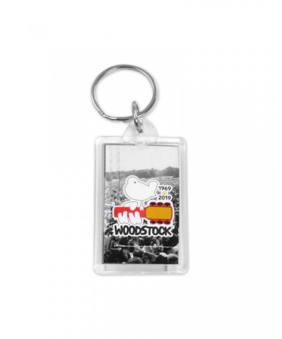 Woodstock 50th Anniversary Crowd Close Up Photo Keychain $6.25 Accessories