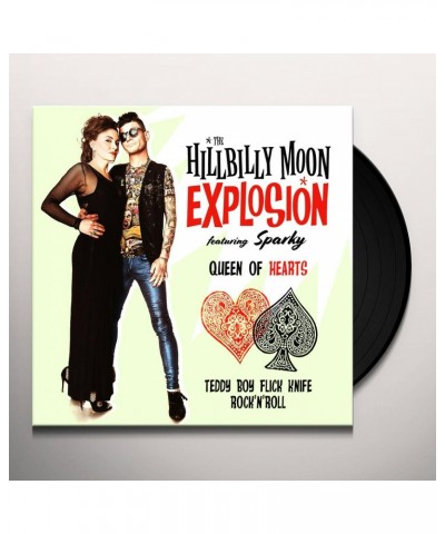 The Hillbilly Moon Explosion QUEEN OF HEARTS Vinyl Record $4.33 Vinyl