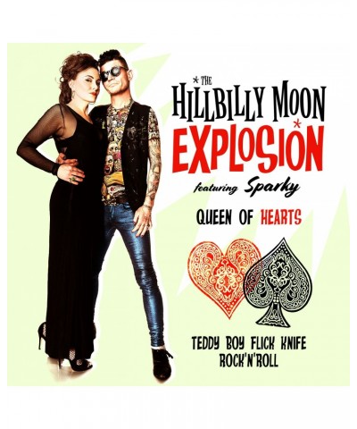 The Hillbilly Moon Explosion QUEEN OF HEARTS Vinyl Record $4.33 Vinyl