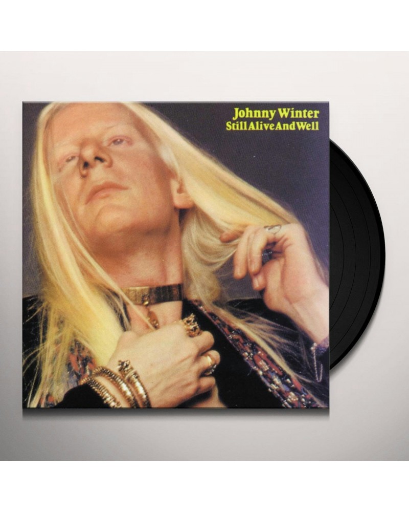 Johnny Winter Still Alive And Well Vinyl Record $11.02 Vinyl