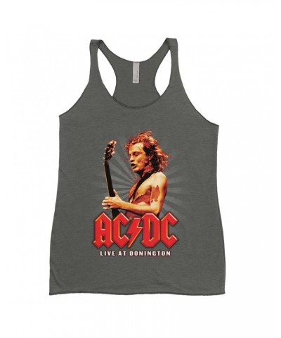 AC/DC Ladies' Tank Top | Live At Donington Concert Shirt $10.42 Shirts