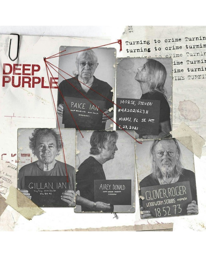 Deep Purple Turning to Crime Vinyl Record $12.32 Vinyl