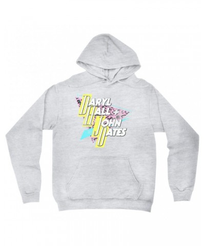 Daryl Hall & John Oates Hoodie | Retro Triangle Logo Distressed Hoodie $17.98 Sweatshirts