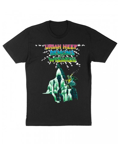 Uriah Heep "Demons Wizards" T-Shirt in Black $14.40 Shirts