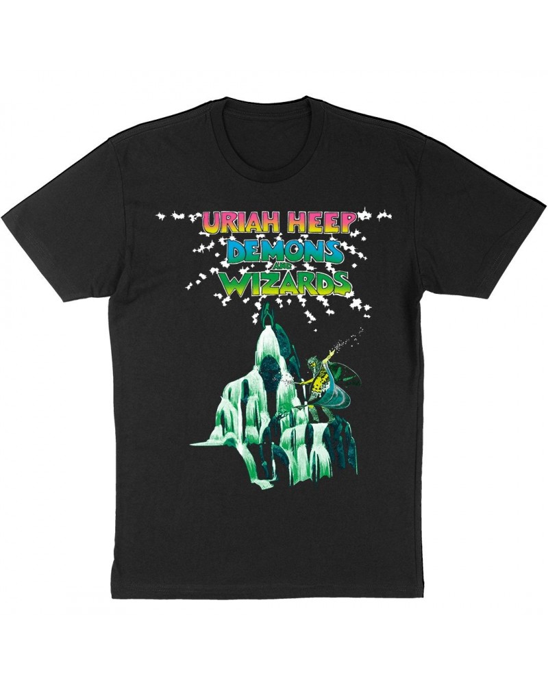 Uriah Heep "Demons Wizards" T-Shirt in Black $14.40 Shirts