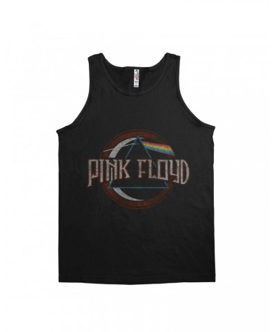 Pink Floyd Unisex Tank Top | Dark Side Of The Moon Design Distressed Shirt $7.73 Shirts