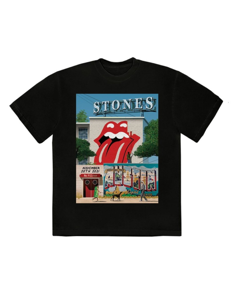 The Rolling Stones Austin No Filter Tour 2021 T-Shirt $16.45 Shirts