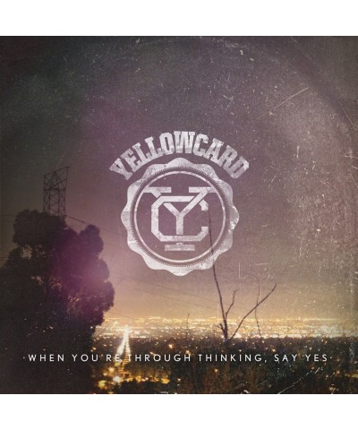 Yellowcard When You're Through Thinking Say Yes Vinyl Record $9.93 Vinyl