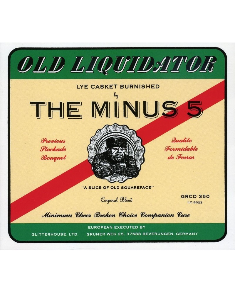 Minus 5 OLD LIQUIDATOR CD $8.66 CD